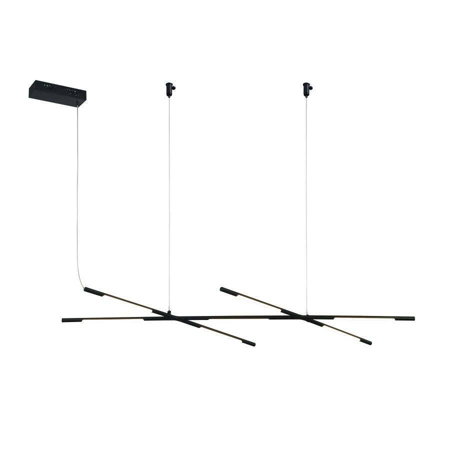 MSL Luster LED Eleanor MSL-180523-7 crni