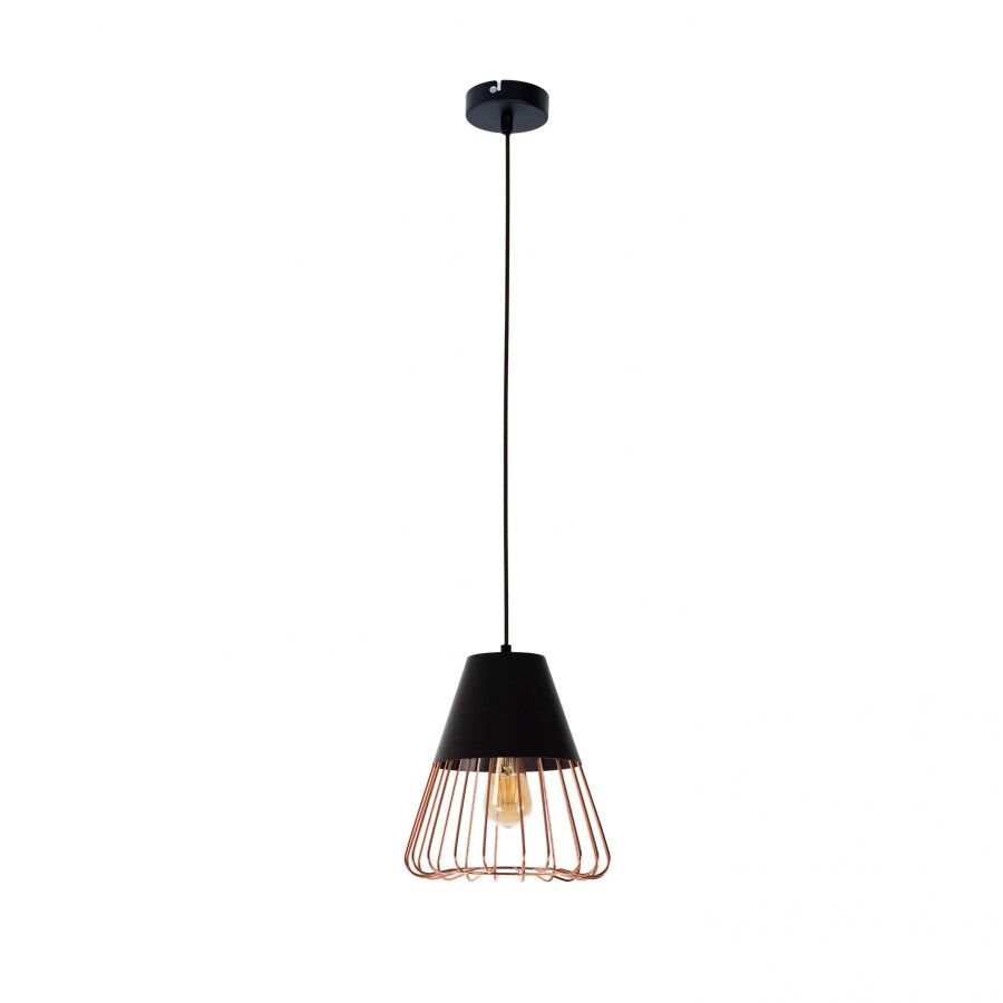MASS-light Visilica Geneva ML-20180445P crna+bakar