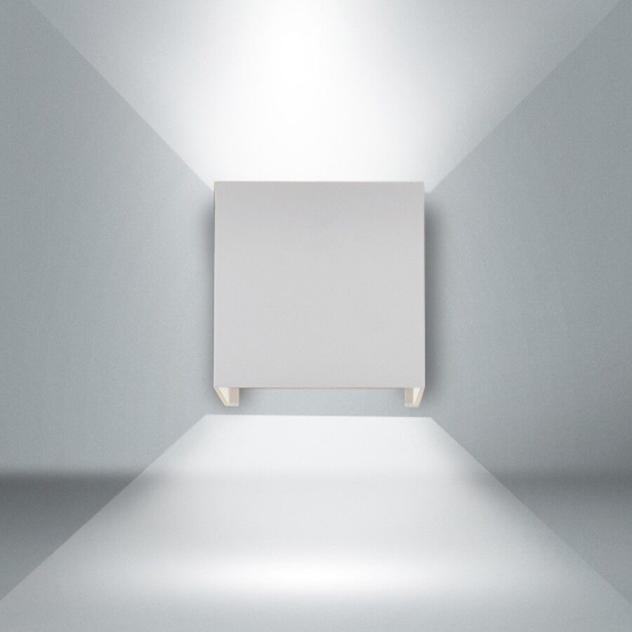 E-light Zidna lampa E-light SQ 6W 4000K bijela