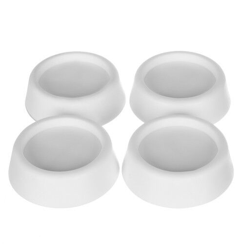 Ruhhy Set antivibracijskih podloga Ruhi 23592, 4 Komada, Bijele