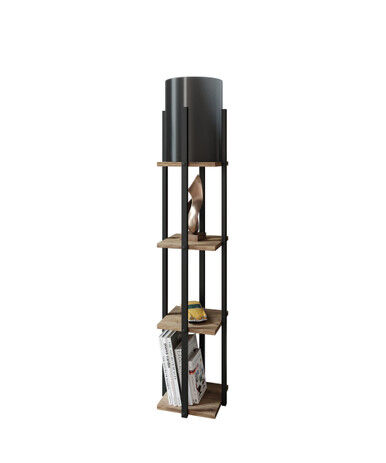 Opviq Podna lampa Nora, Crna