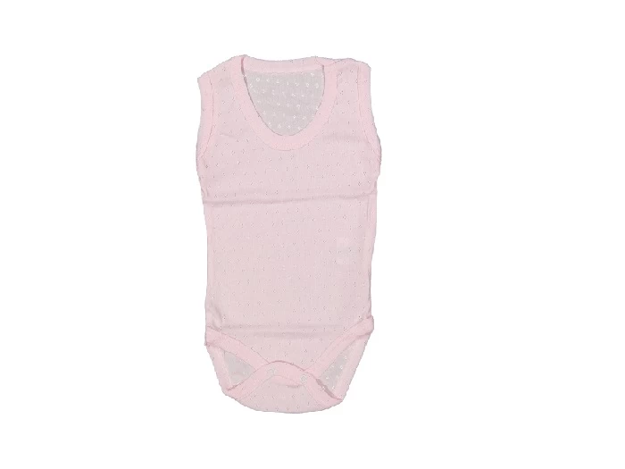 VRABAC Bodi za bebe bez rukava 61861, Roze