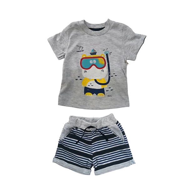 VRABAC Komplet za bebe 082, Sivi