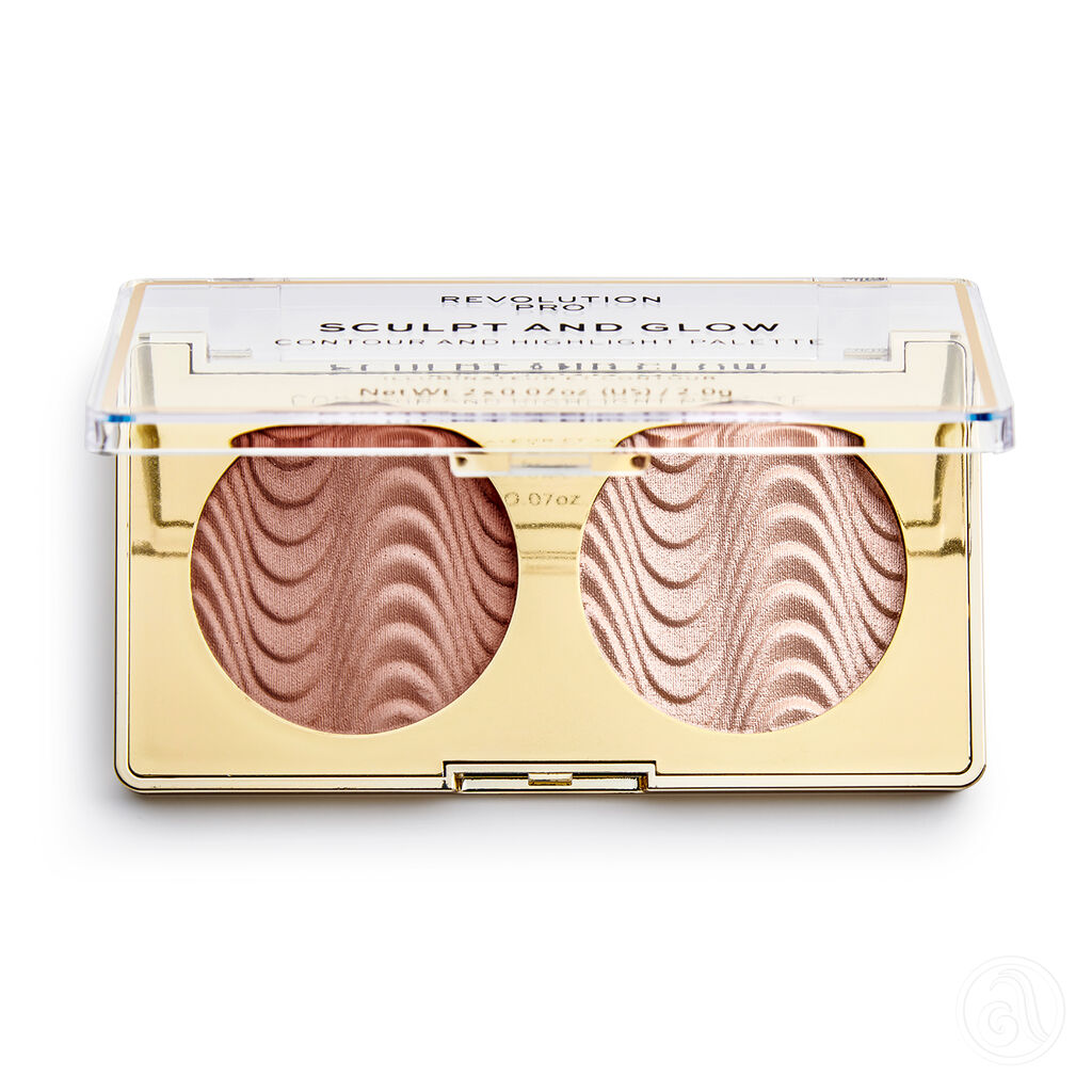 Revolution Pro Paleta za konturisanje i hajlajt Sculpt and Glow 4g, Sands Of Time