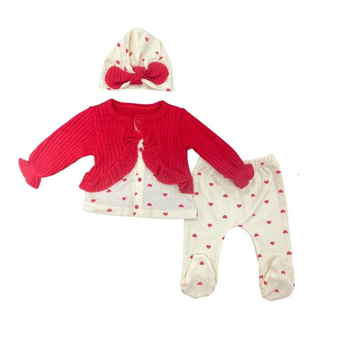 Komplet za bebe 535466, Crveni