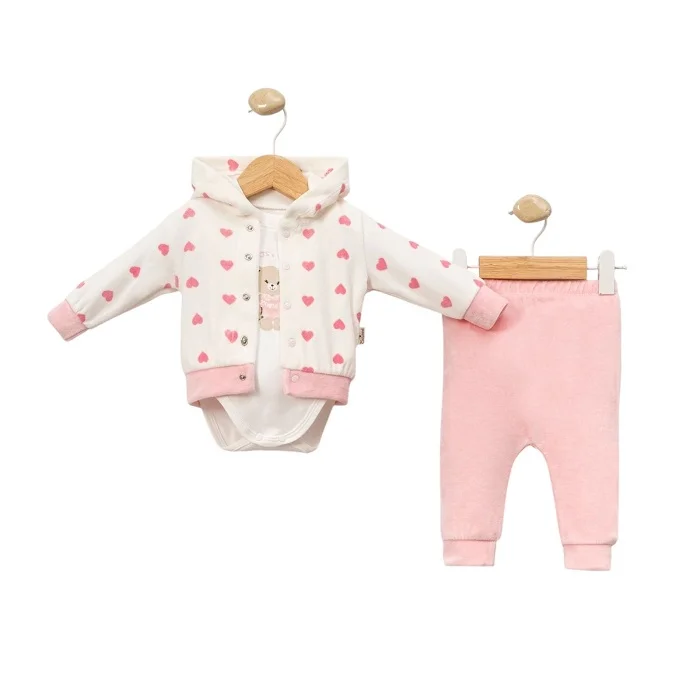 Vrabac Komplet za bebe 534969, Roze