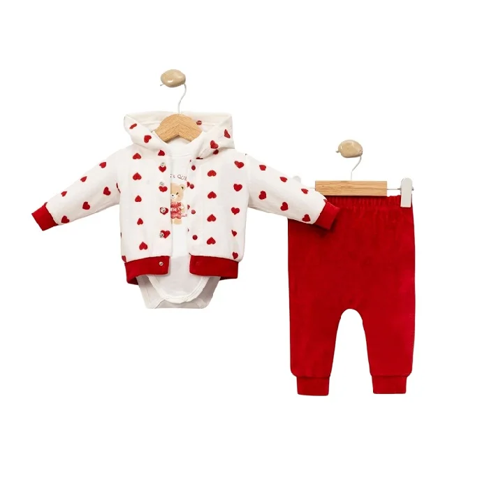 Komplet za bebe 534969, Crveni