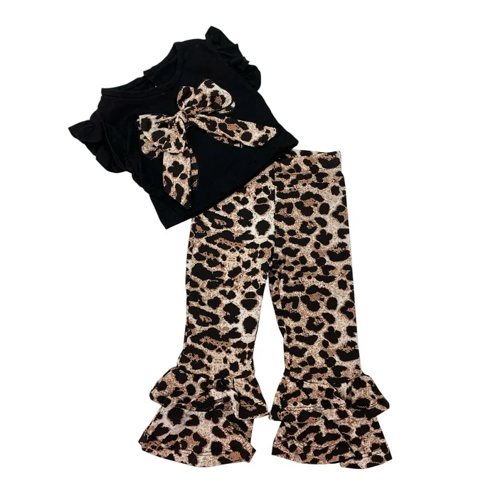 Komplet majica i pantalone 256390, Crni