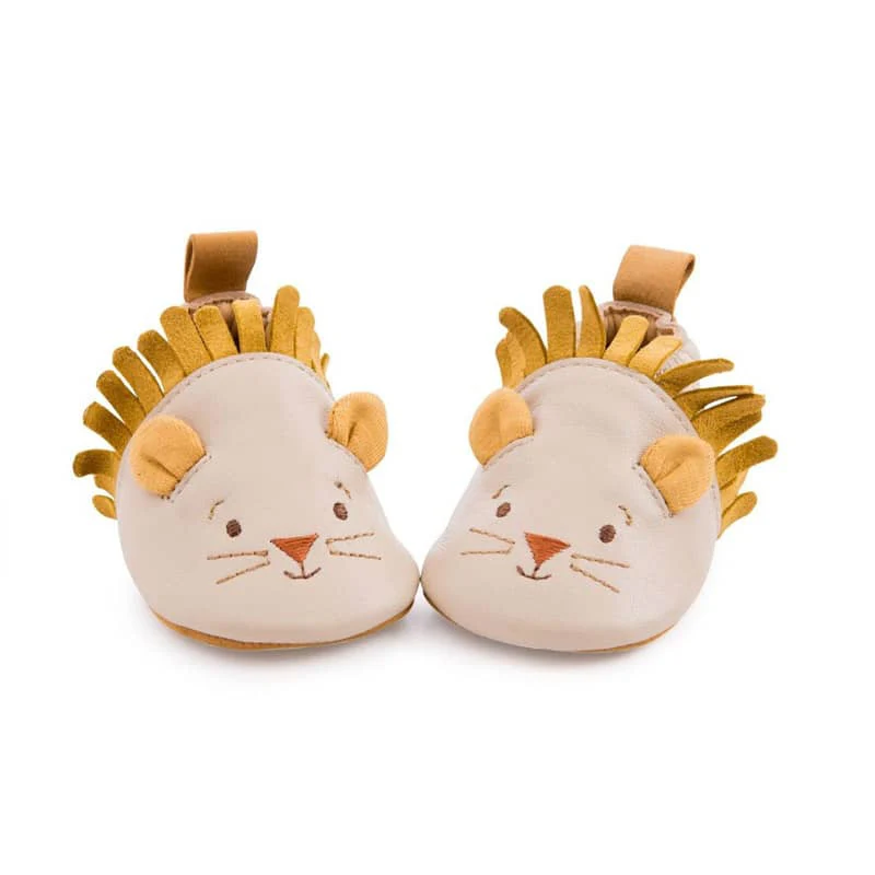 MOULIN ROTY Patofne za bebe Lav Sous Mon Baobab, Bež