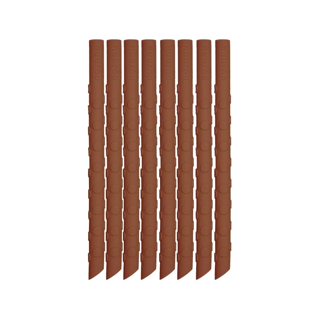 NUURO Slamčice Ada, Silikonske, 8 komada, Caramel Café