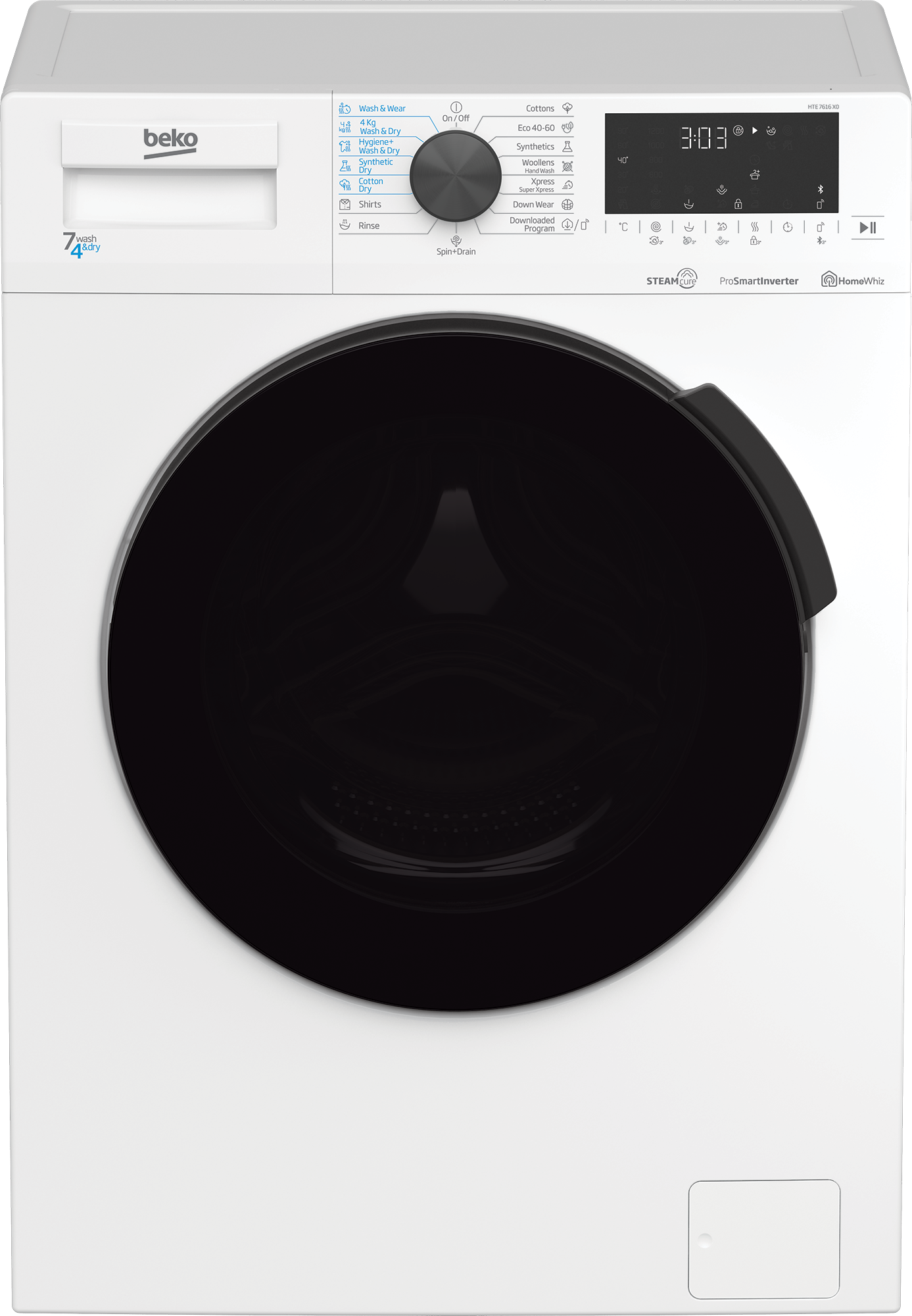Beko HTE 7616 X0 Mašina za pranje i sušenje rublja, 7/4 kg