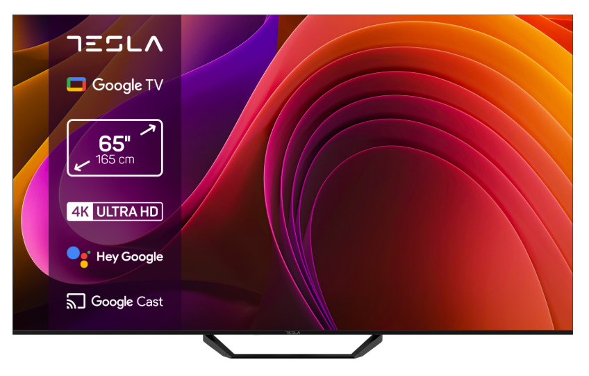 TESLA TV 65E655BUS 4K Google Powered by Google Google Assistant