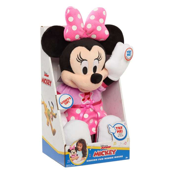 Just Play – ickey ouse Funhouse – Peluche elástico de ickey ouse de