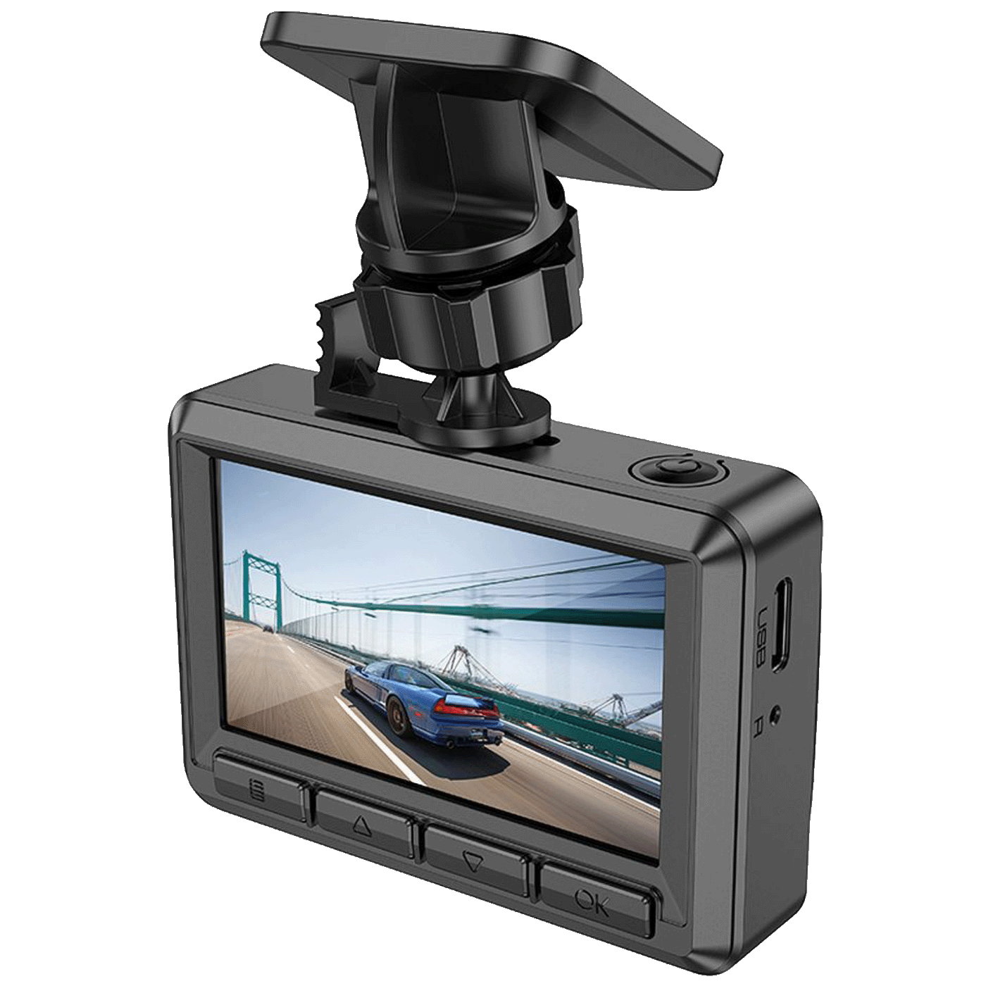 Hoco Auto kamera DV2 2 MP 2.45 IPS" FullHD microSD