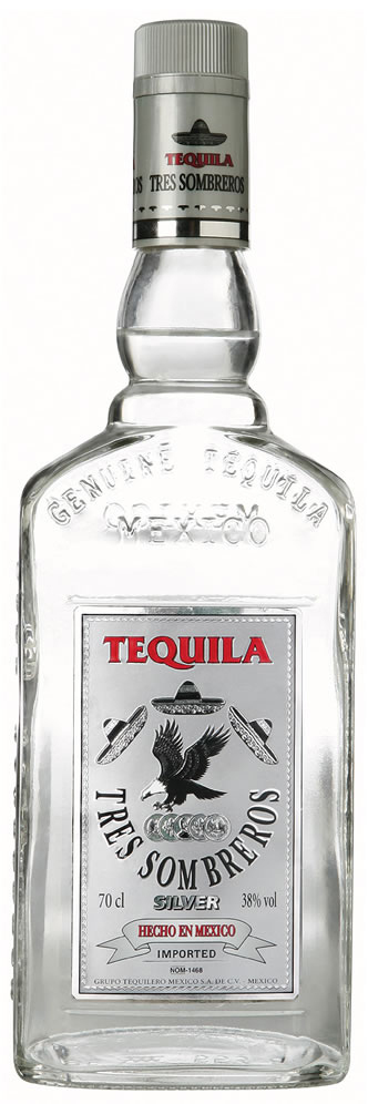 TRES SOMBREROS Текила Tres sombreros silver | Најголема онлајн ...