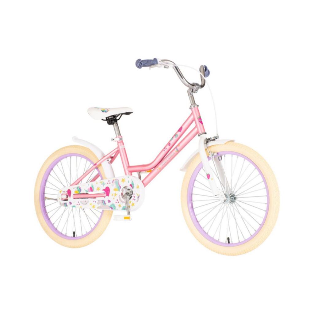 X-Bike Bicikl za djevojčice Unicorn, 20", Roze