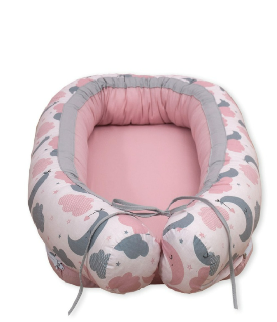 FIM BABY Ležaljka za bebe Night roze