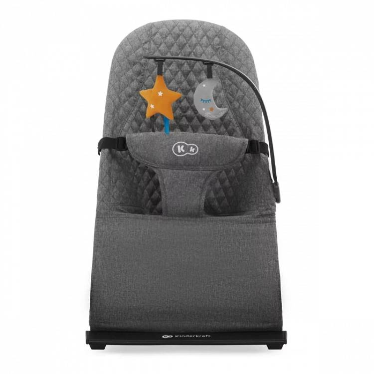 Kinderkraft Mimi ležaljka za bebu do 9 kg Grez