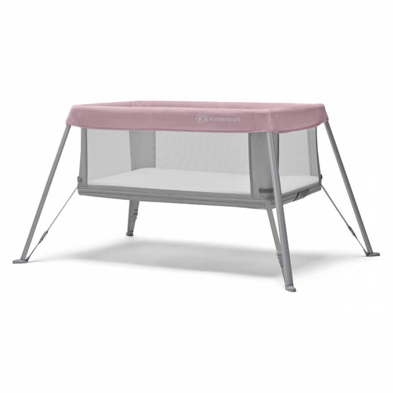 KINDERKRAFT Prenosivi krevetac MOVI, Roze