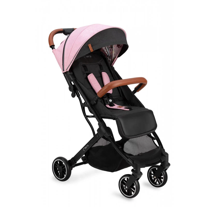 MOMI Kišobran kolica Estelle 6m+ crno-roze