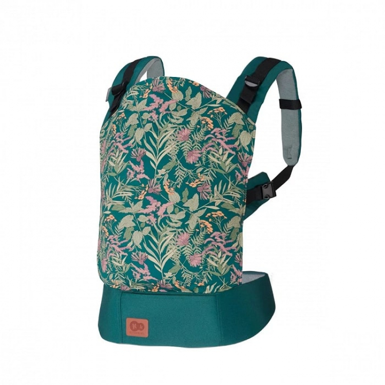 Kinderkraft Milo kengur nosiljka za bebu do 20 kg Nature Vibes Green