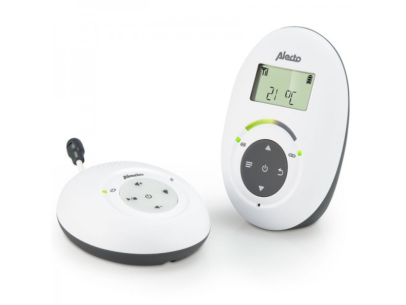 ALECTO Digitalni dvosmerni bebi alarm DBX-125, Beli