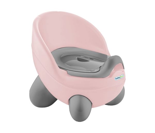 BabyJem Noša za decu Potty, Roze-siva