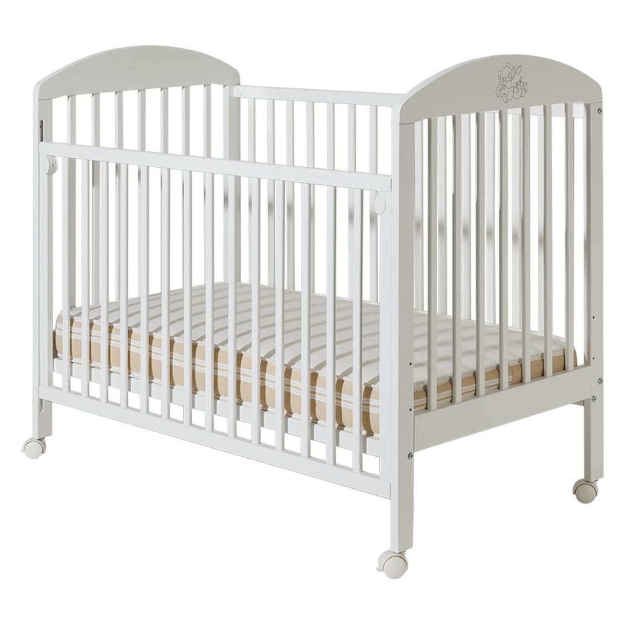 Bambino Krevetac za bebe Bambi, Beli