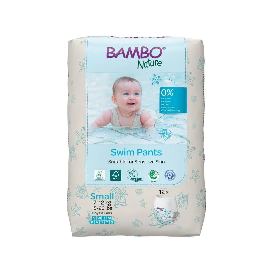 Bambo nature gacice za kupanje S 7-12kg,12/1