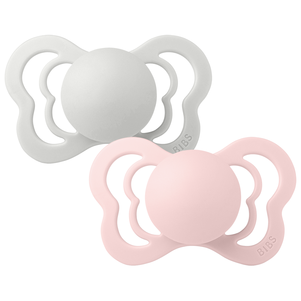 BIBS Cucle, 6-18m, 2 komada, Couture Haze & Blossom