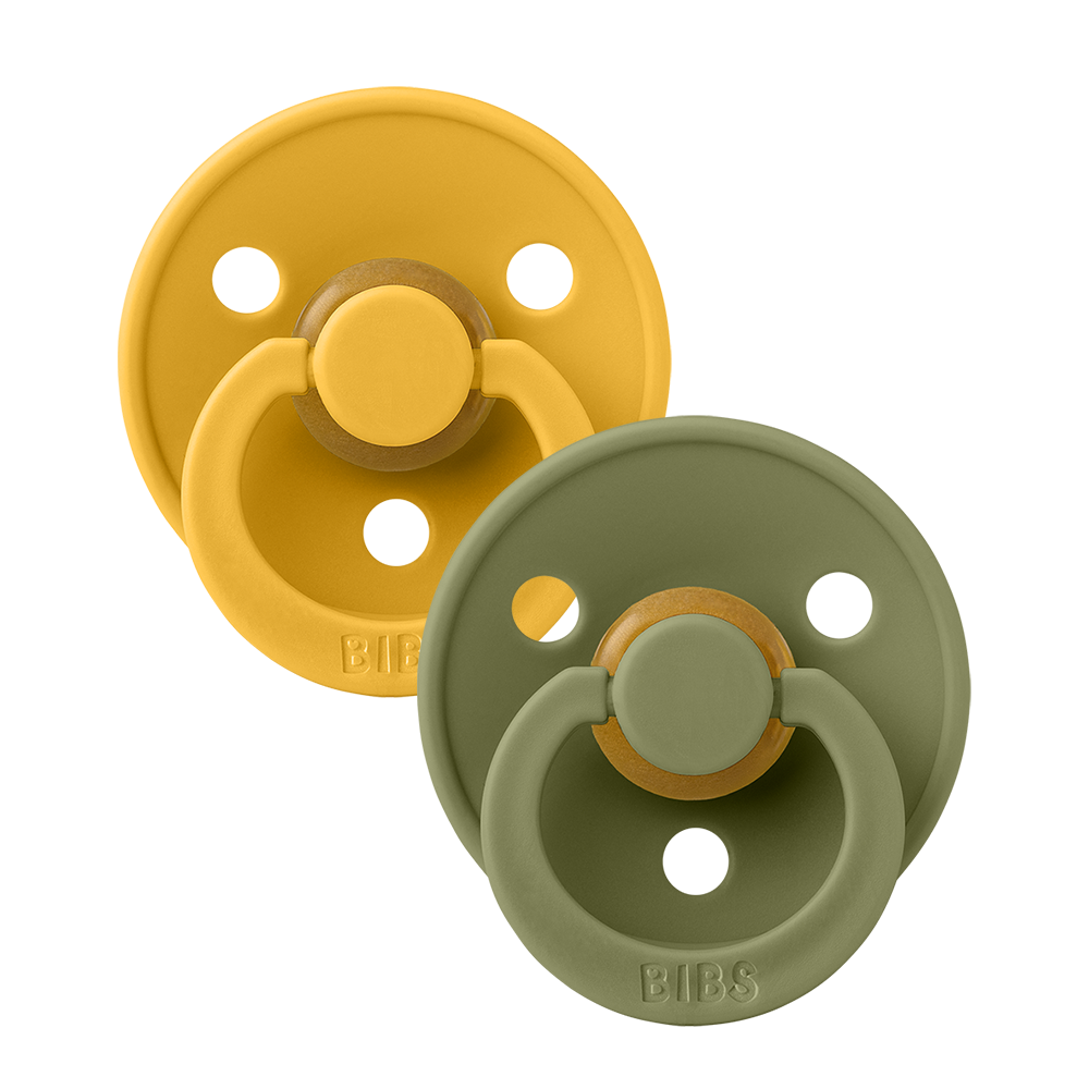 BIBS Cucle, 6-18m, 2 komada, Honey Bee & Olive