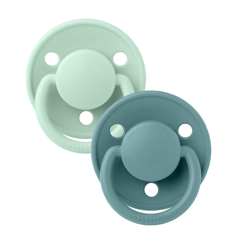 BIBS Deluxe Cucle, Silikonske, Nordic mint&Island sea