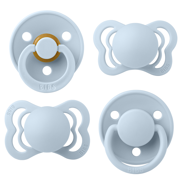 BIBS Try-it Cucle, 4 komada, Baby Blue