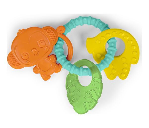 Kids II Bright Starts Glodalica za bebe - Tropical Chews 3-36m