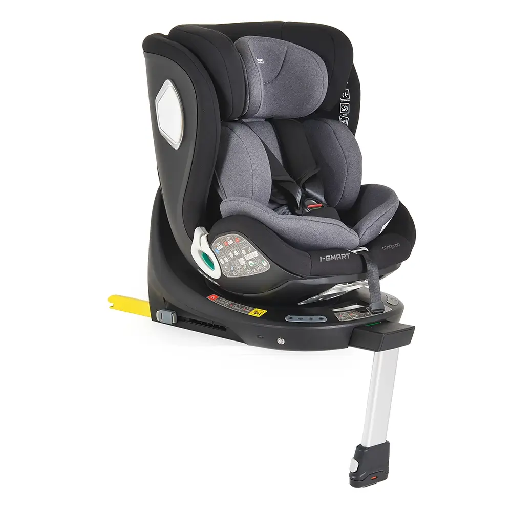 Cangaroo Auto sedište iSmart 40-150cm, Isofix, Crno