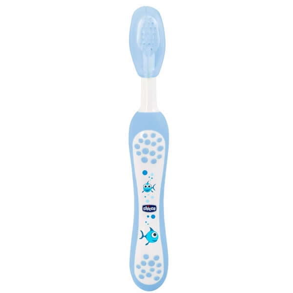 Chicco Četkica za zube plava 6m-36m