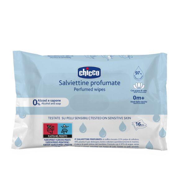 Chicco Mini vlažne maramice za bebe sa ekstraktom lotusa 16 kom - A080151