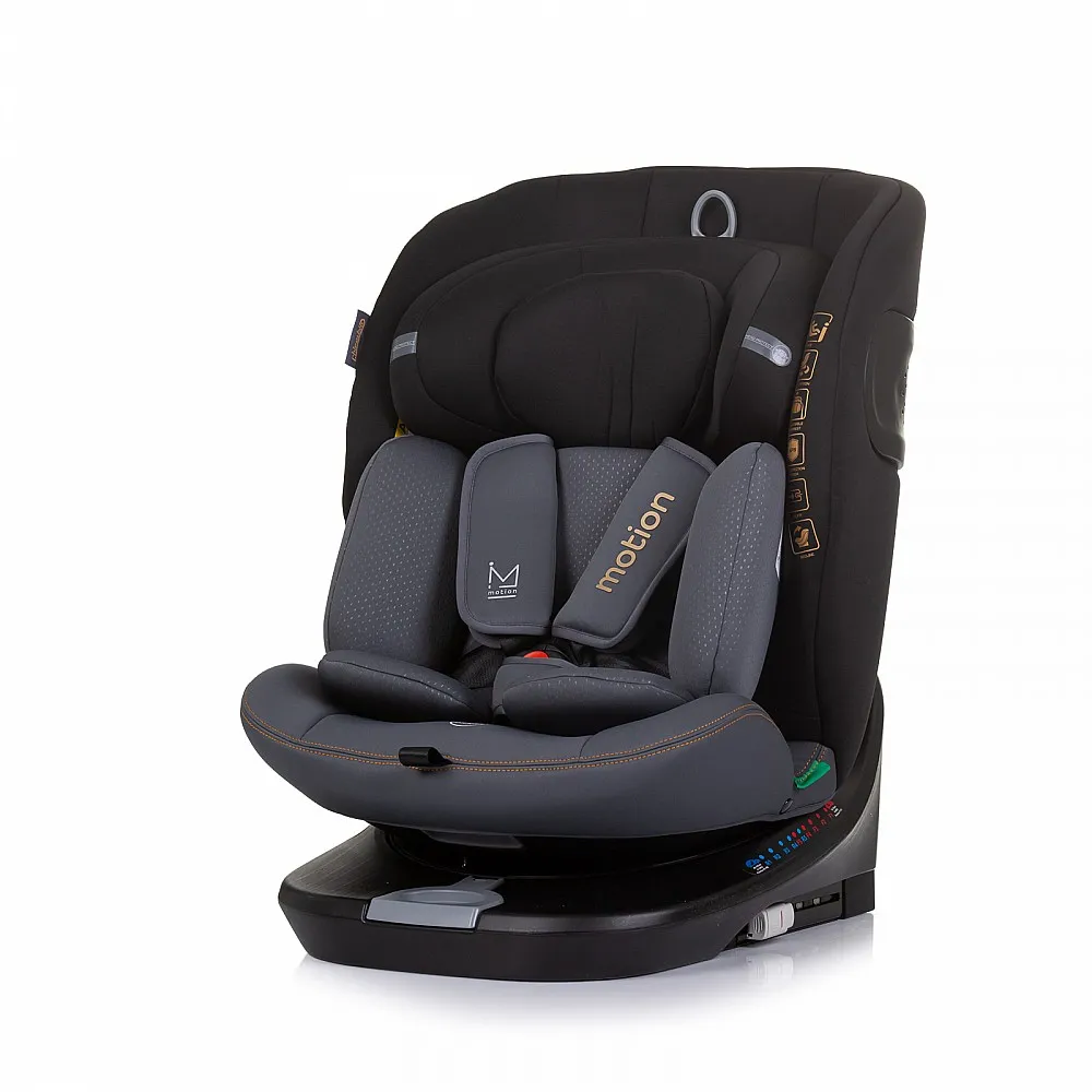 Chipolino Auto sedište 40-150cm Motion, I-sofix, Crno