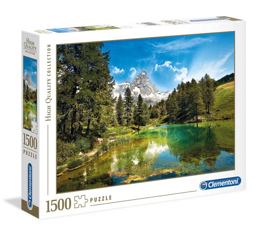 CLEMENTONI Puzzle 1500 komada Plavo jezero PZL