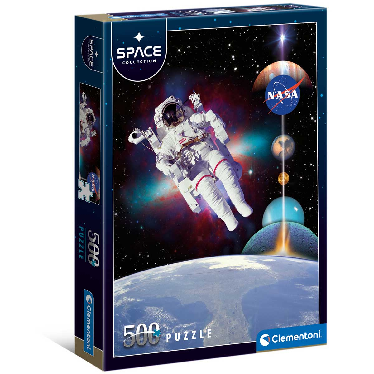 CLEMENTONI Puzzle 500 dijelova Svemirska kolekcija