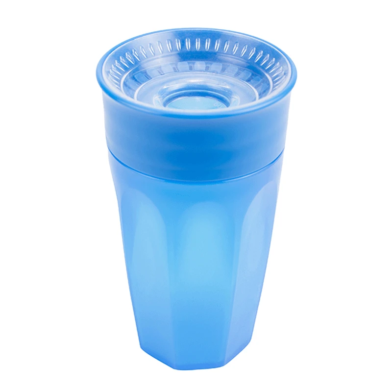 DR BROWN'S Šolja No spill od 360 stepeni 300ml plava
