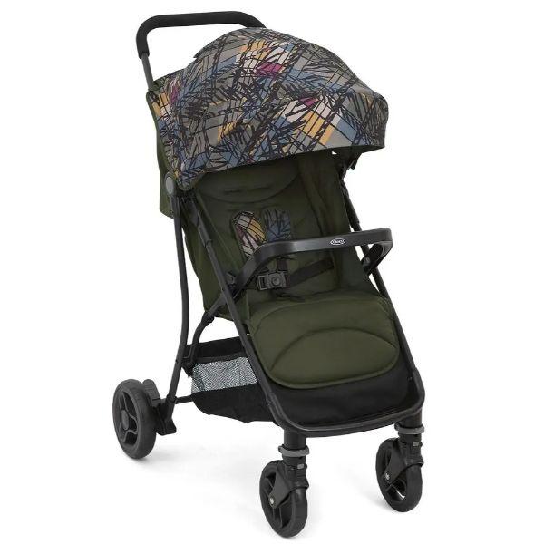 GRACO Kolica za bebe Breaze Lite 2, Sivo-maslinasta
