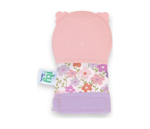 Kids II Glodalica rukavica za bebe Nally, 3-36 meseci, Roze