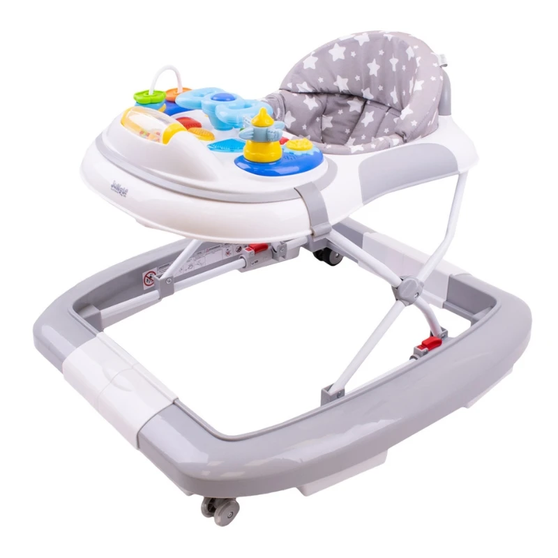 JUNGLE Šetalica za bebe W1118RA6-GREY siva
