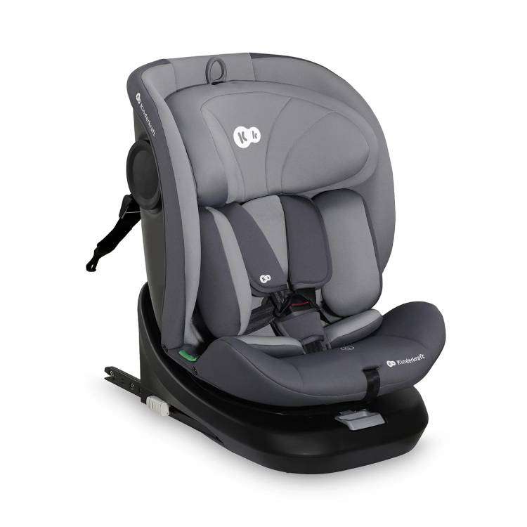 KINDERKRAFT Auto sedište I-GROW, 40-150cm, Sivo