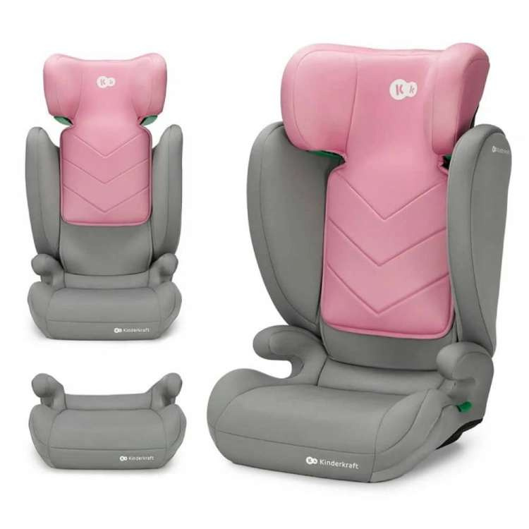 Kinderkraft Auto sedište I-Spark 100-150cm, Roze