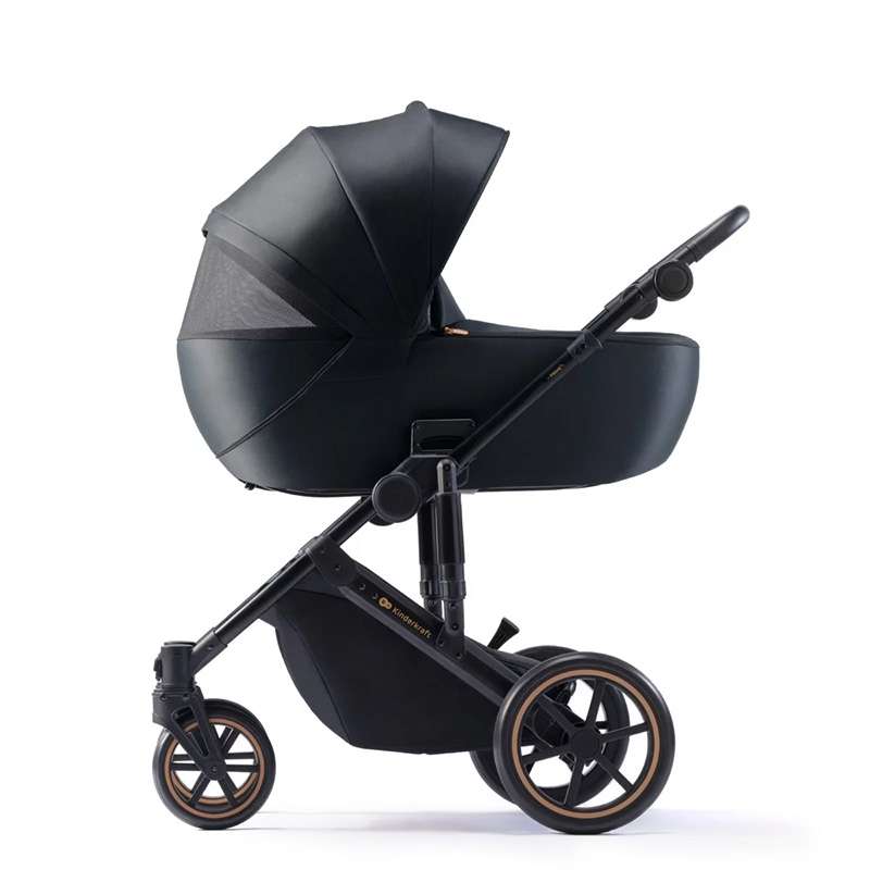 KINDERKRAFT Kolica za bebe 2u1 Prime2 crna