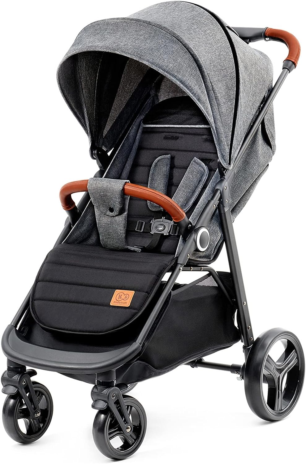 Kinderkraft Grande Plus kolica za bebe do 22 kg Grey