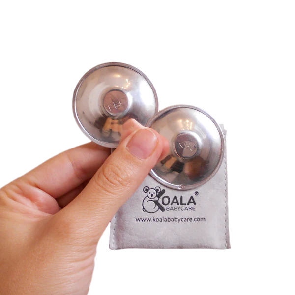 KOALA BABYCARE Štitnici za dojenje od trilaminatnog srebra Maxi