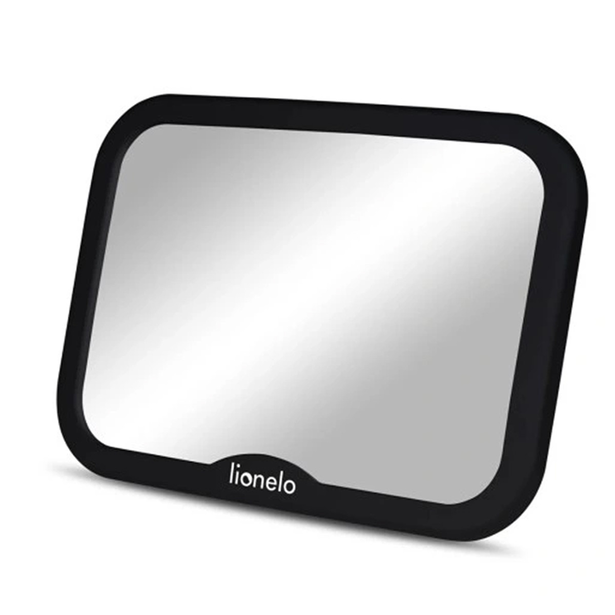 Lionelo Sett Ogledalo za auto za bebe, Black Carbon, Crno